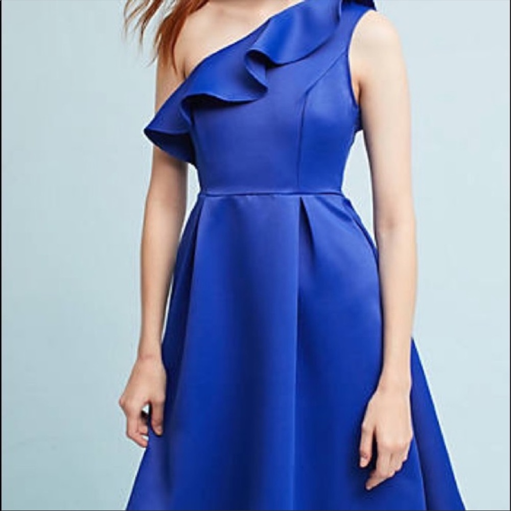 Anthro Seen Worn Kept Amarette
Ruffle Dress